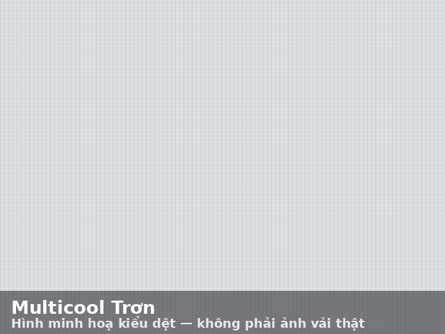 Hình minh hoạ kiểu dệt Multicool Trơn